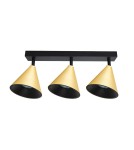 Spotlight ceiling lamps - Milagro Luminaire Cone Spot Gold 3xGU10 ML1122 - product 5