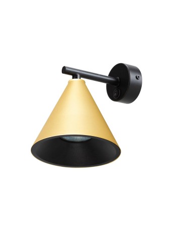 Milagro Wall lamp Cone Gold 1xGU10 ML1123