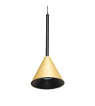 Single pendant lamps - Milagro Cone Pendant Lamp Gold 1xGU10 ML1124 - product 3