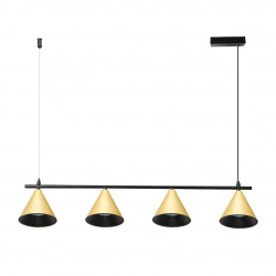 Milagro Lampa Wisząca Cone Złoty 4xGU10 ML1125