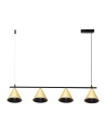 Milagro Cone Pendant Lamp Gold 4xGU10 ML1125