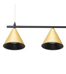 Pendant lamps over the island - Milagro Cone Pendant Lamp Gold 4xGU10 ML1125 - product 3