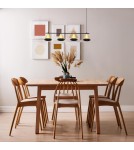 Pendant lamps over the island - Milagro Cone Pendant Lamp Gold 4xGU10 ML1125 - product 4