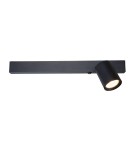 Wall lamps for bedrooms - Milagro Wall lamp Magnet 9W+1xGU10 3000/4000K Black Right ML1126 - product 2