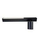 Wall lamps for bedrooms - Milagro Wall lamp Magnet 9W+1xGU10 3000/4000K Black Right ML1126 - product 4