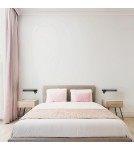 Wall lamps for bedrooms - Milagro Wall lamp Magnet 9W+1xGU10 3000/4000K Black Right ML1126 - product 5