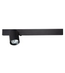 Wall lamps for bedrooms - Milagro Wall lamp Magnet 9W+1xGU10 3000/4000K Black Left ML1127 - product 1