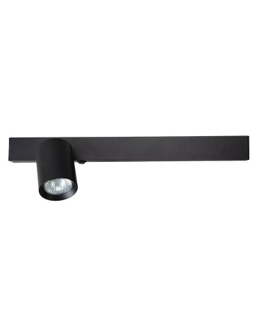 Milagro Wall lamp Magnet 9W+1xGU10 3000/4000K Black Left ML1127