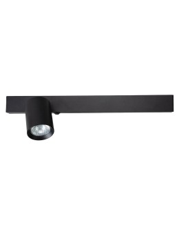 Milagro Wall lamp Magnet 9W+1xGU10 3000/4000K Black Left ML1127