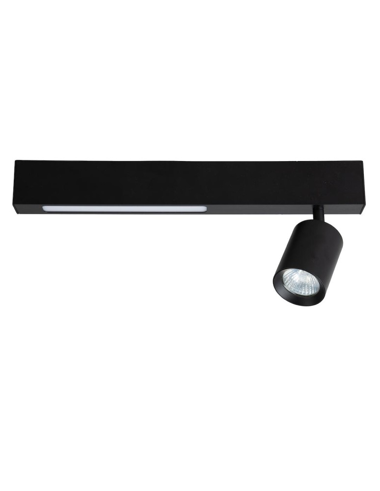 Spotlight ceiling lamps - Milagro Magnet Ceiling Lamp 9W+1xGU10 3000/4000K Black ML1130. - product kolory-swiatla.pl 1