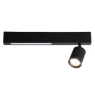 Milagro Lampa Sufitowa Magnet 9W+1xGU10 3000/4000K Czarny ML1130