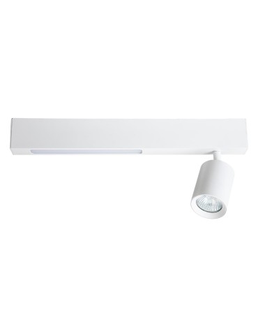 Milagro Magnet Ceiling Lamp 9W+1xGU10 3000/4000K White ML1131.