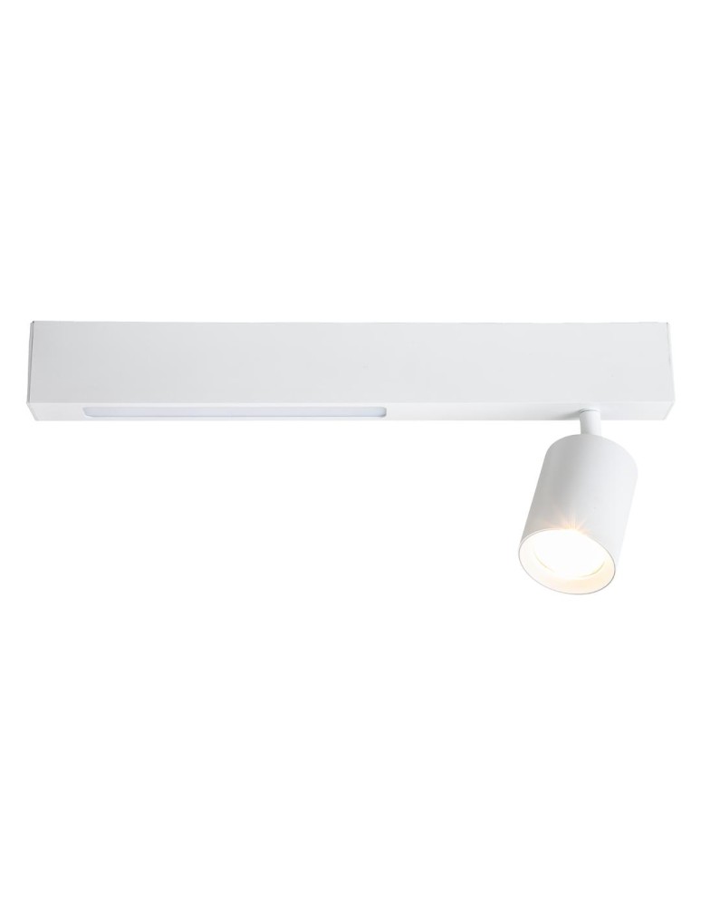 Spotlight ceiling lamps - Milagro Magnet Ceiling Lamp 9W+1xGU10 3000/4000K White ML1131. - product kolory-swiatla.pl 2
