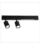 Spotlight ceiling lamps - Milagro Magnet Ceiling Lamp 9W+2xGU10 3000/4000K Black ML1132. - product 2