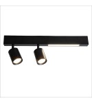 Spotlight ceiling lamps - Milagro Magnet Ceiling Lamp 9W+2xGU10 3000/4000K Black ML1132. - product 4