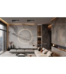 Spotlight ceiling lamps - Milagro Magnet Ceiling Lamp 9W+2xGU10 3000/4000K Black ML1132. - product 8