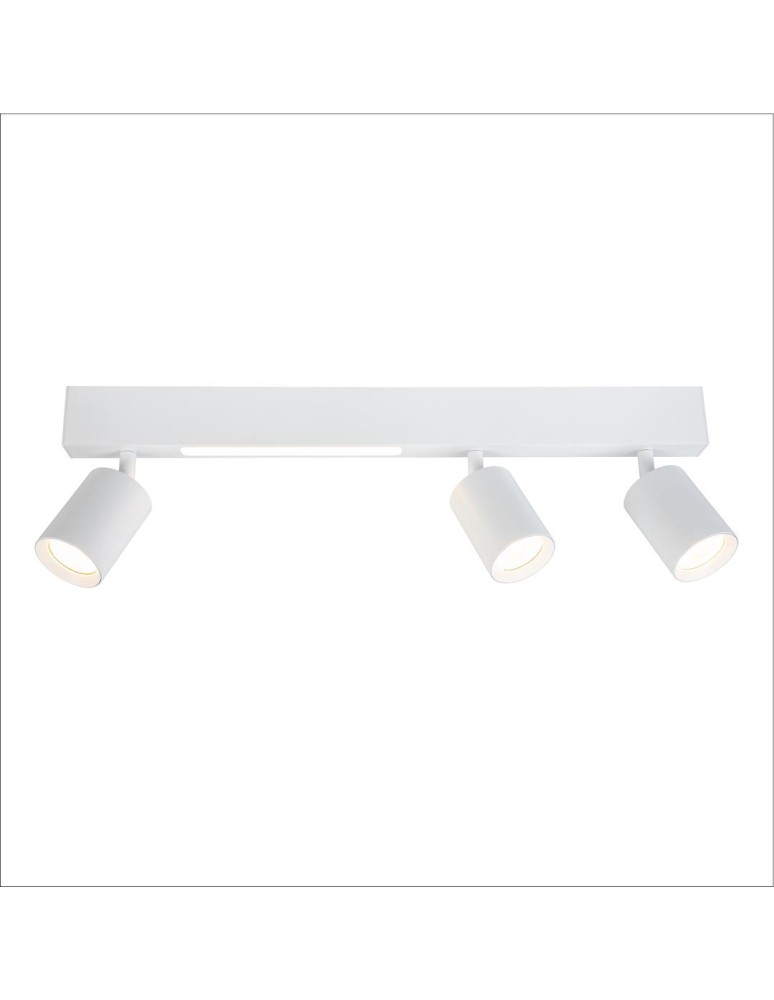 Spotlight ceiling lamps - Milagro Magnet 9W+3xGU10 3000/4000K White ML1135 Ceiling Lamp. - product kolory-swiatla.pl 4