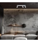 Spotlight ceiling lamps - Milagro Magnet 9W+3xGU10 3000/4000K White ML1135 Ceiling Lamp. - product 5