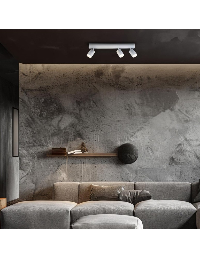 Spotlight ceiling lamps - Milagro Magnet 9W+3xGU10 3000/4000K White ML1135 Ceiling Lamp. - product kolory-swiatla.pl 5