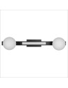 Milagro Magnet Ceiling Lamp 13W+2xG9 3000/4000K Black ML1136.