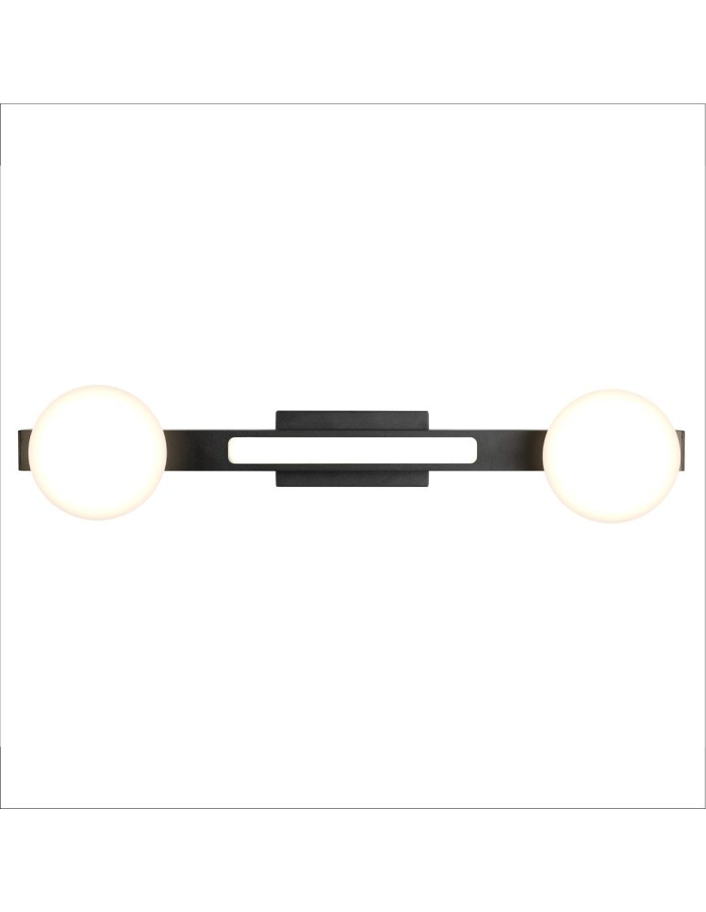 Ceiling lamps spheres - Milagro Magnet Ceiling Lamp 13W+2xG9 3000/4000K Black ML1136. - product kolory-swiatla.pl 2