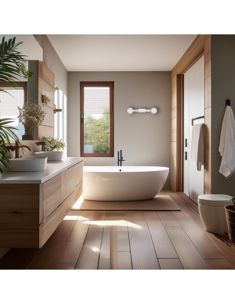 Ceiling lamps spheres - Milagro Magnet Ceiling Lamp 13W+2xG9 3000/4000K White ML1137. - product kolory-swiatla.pl 5