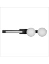 Milagro Wall lamp Magnet 13W+2xG9 3000/4000K Black ML1138