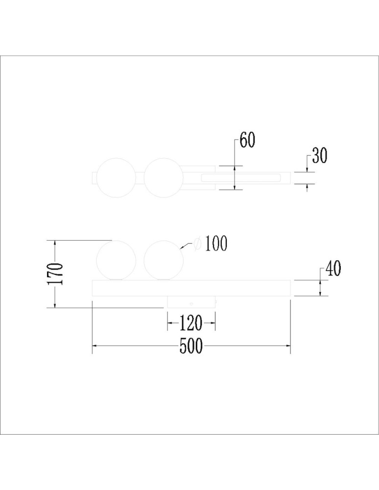 Wall lamps for bedrooms - Milagro Wall lamp Magnet 13W+2xG9 3000/4000K Black ML1138 - product kolory-swiatla.pl 6