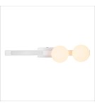 Wall lamps for bedrooms - Milagro Wall lamp Magnet 13W+2xG9 3000/4000K White ML1139 - product 3