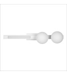 Wall lamps for bedrooms - Milagro Wall lamp Magnet 13W+2xG9 3000/4000K White ML1139 - product 7