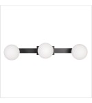 Ceiling lamps spheres - Milagro Magnet Ceiling Lamp 9W+3xG9 3000/4000K Black ML1140. - product 1