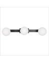 Milagro Magnet Ceiling Lamp 9W+3xG9 3000/4000K Black ML1140.