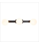 Ceiling lamps spheres - Milagro Magnet Ceiling Lamp 9W+3xG9 3000/4000K Black ML1140. - product 4