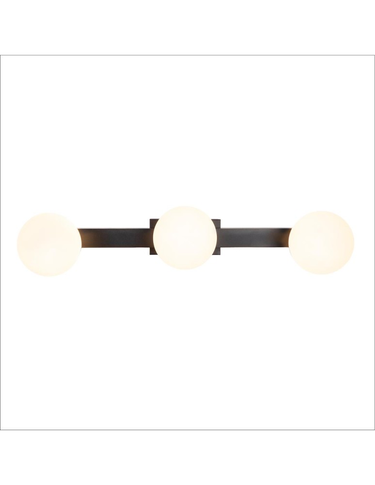 Ceiling lamps spheres - Milagro Magnet Ceiling Lamp 9W+3xG9 3000/4000K Black ML1140. - product kolory-swiatla.pl 4