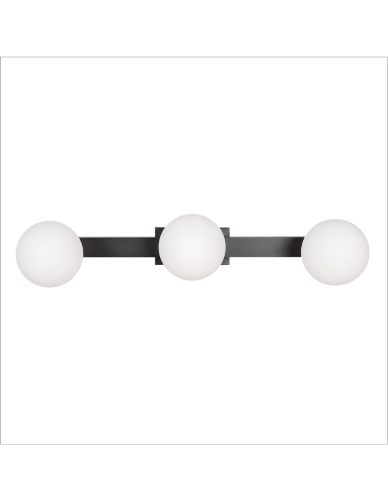 Ceiling lamps spheres - Milagro Magnet Ceiling Lamp 9W+3xG9 3000/4000K Black ML1140. - product kolory-swiatla.pl 7
