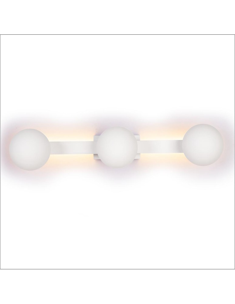 Milagro Lampa Sufitowa Magnet 9W+3xG9 3000/4000K Biały ML1141