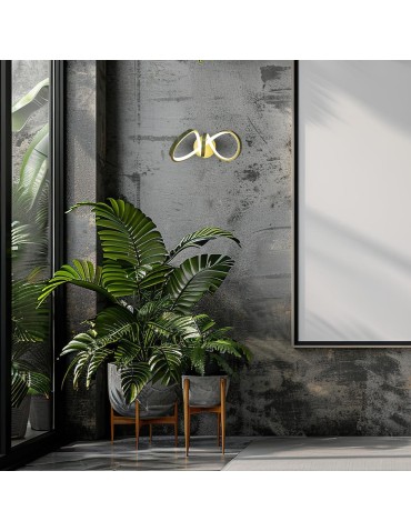 Milagro Kinkiet TESORO GOLD 15W LED ML1053 - produkt 2