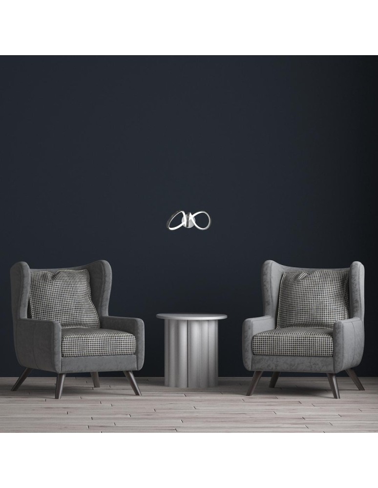 LED wall lamps - Milagro Wall lamp TESORO CHROME 15W ML1054 - product kolory-swiatla.pl 3