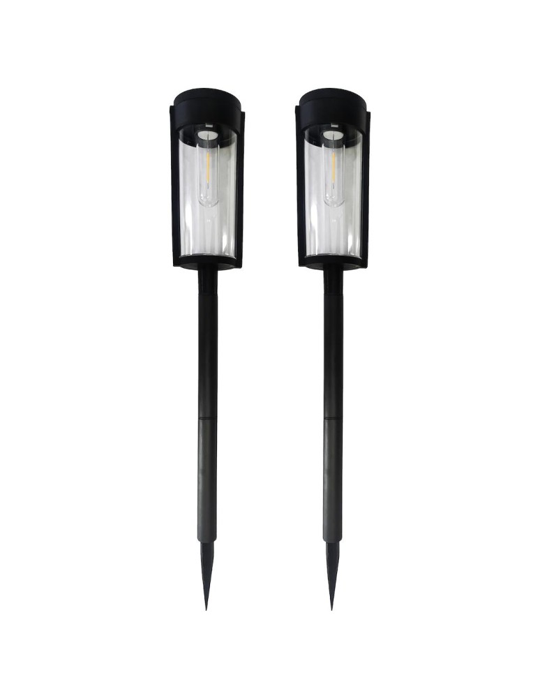 Solar lamps - Eko-Light Path 3000K IP44 2-pack Solar Pole EKO1454 - product kolory-swiatla.pl 1
