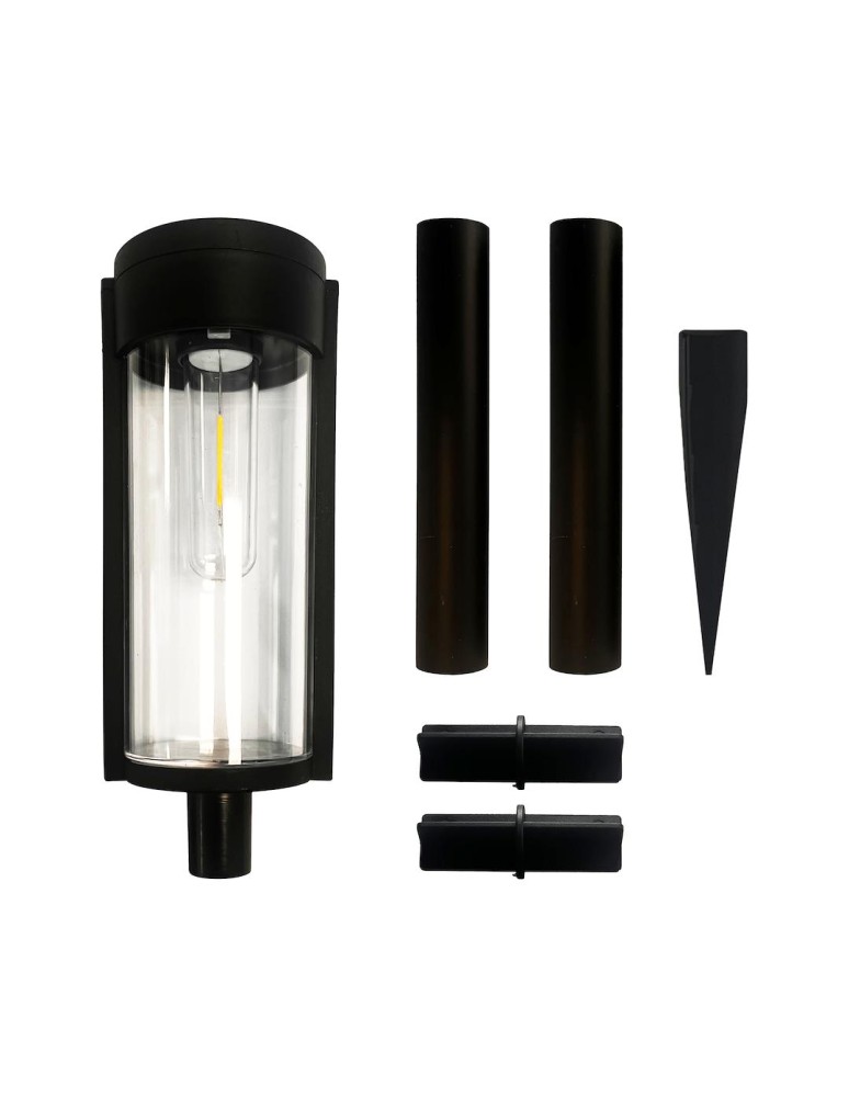 Solar lamps - Eko-Light Path 3000K IP44 2-pack Solar Pole EKO1454 - product kolory-swiatla.pl 3