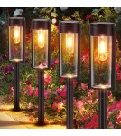 Solar lamps - Eko-Light Path 3000K IP44 2-pack Solar Pole EKO1454 - product 6