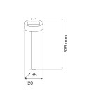 Solar lamps - Eko-Light Eye Solar Pole 3000K IP44 EKO1455. - product 8