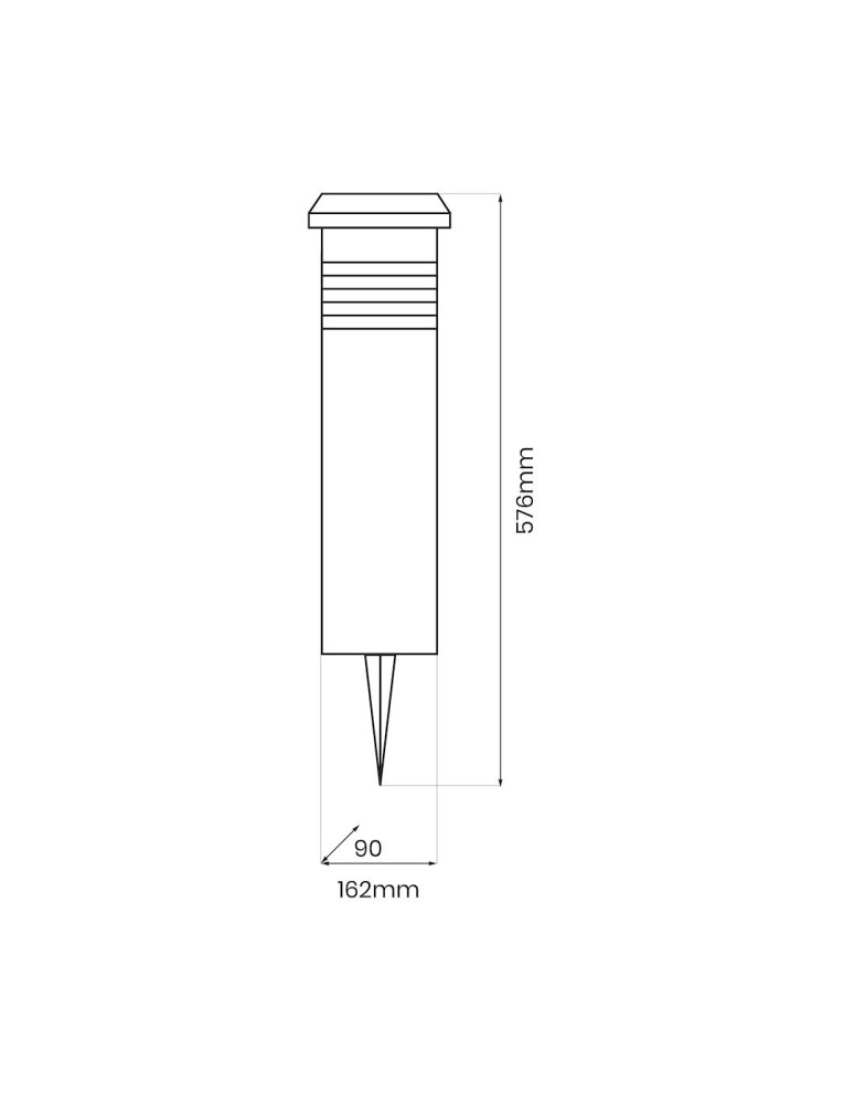 Solar lamps - Eko-Light Johny 3000K IP44 Solar Pole EKO1456 - product kolory-swiatla.pl 5