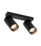 Spotlight ceiling lamps - Milagro Luminaire Hero Spot Black 2xGU10 ML1475 - product 2