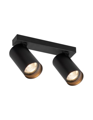 Milagro Oprawa Hero Spot Czarny 2xGU10 ML1475 - produkt 2