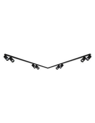 Milagro Oprawa Hero Spot Czarny 8xGU10 ML1484 - produkt 2