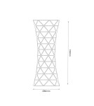 Nightlights - Milagro Tower 1W RGBW bedside lamp ML1290 - product 4