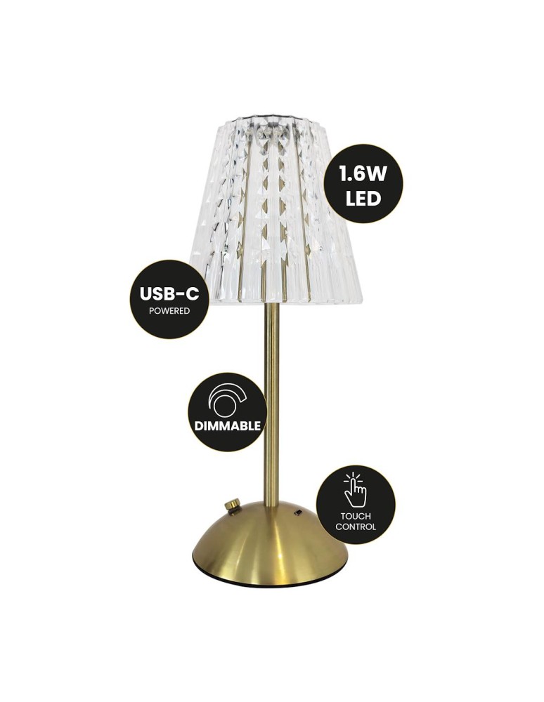Nightlights - Milagro Elba 1.6W bedside lamp ML1292 - product kolory-swiatla.pl 2