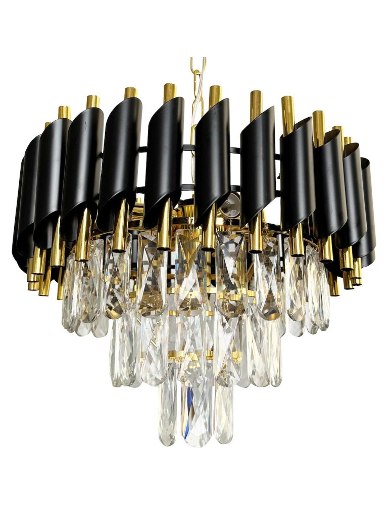 Glamour pendant lamps - Milagro CRISTAL chandelier 5xE14 ML1634 - product kolory-swiatla.pl 2