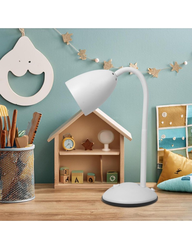 Desk lamps - Milagro LOGIC White 1xE27 desk lamp ML1636 - product kolory-swiatla.pl 2
